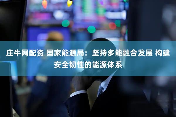 庄牛网配资 国家能源局：坚持多能融合发展 构建安全韧性的能源体系